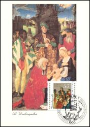 1985  Maximumkarte - Weihnachten