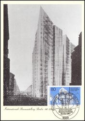 1987  Maximumkarte - Internationale Bauausstellung