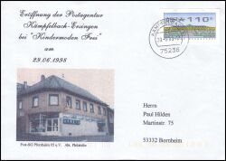 1998  Eröffnung der Postagentur Kämpfelbach-Ersingen