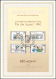 Ersttagsblätter BRD von 1990 + 1991