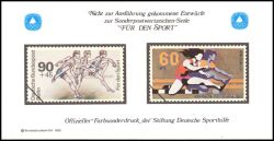 1982  Deutsche Sporthilfe - Sondermarken-Entwurf