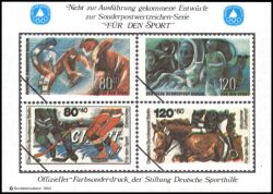 1983  Deutsche Sporthilfe - Sondermarken-Entwurf