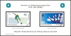 1985  Deutsche Sporthilfe - Sondermarken-Entwurf