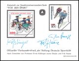 1991  Deutsche Sporthilfe - Sondermarken-Entwurf