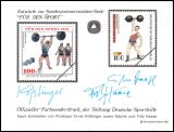 1991  Deutsche Sporthilfe - Sondermarken-Entwurf