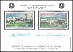 1993  Deutsche Sporthilfe - Sondermarken-Entwurf