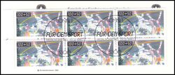1990  Deutsche Sporthilfe - Markenheftchen BRD