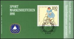1991  Deutsche Sporthilfe - Markenheftchen