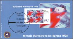 1998  Deutsche Sporthilfe - Markenheftchen