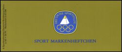 1981  Deutsche Sporthilfe - Markenheftchen Berlin