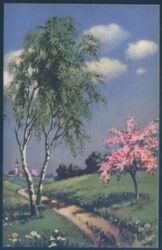 Landschaftsansicht - Frühling