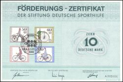 1985  Sporthilfe - Jugend: Historische Fahrräder