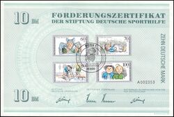 1990  Sporthilfe - Jugend: Max und Moritz