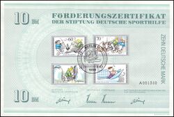 1990  Sporthilfe - Jugend: Max und Moritz
