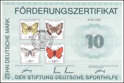 1991  Sporthilfe - Jugend: Gefhrdete Schmetterlinge