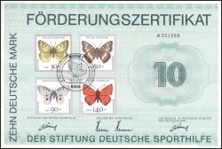 1991  Sporthilfe - Jugend: Gefährdete Schmetterlinge