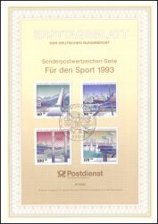 1993  Sporthilfe: Olympische Sportstätten in Deutschland