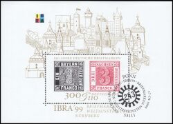 1999  Internationale Briefmarkenausstellung IBRA `99