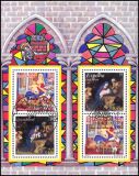 2001  Weihnachten: Gemälde - Block