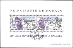 1988  Blockausgabe: Olympische Winterspiele in Calgary