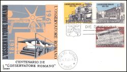 1961  100 Jahre Zeitung "L´Osservatore Romano"