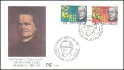 1984  100. Todestag von Gregor Johann Mendel