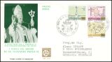 1981  Freimarken: Die Weltreisen von Papst Johannes Paul II.