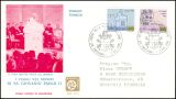 1981  Freimarken: Die Weltreisen von Papst Johannes Paul II.