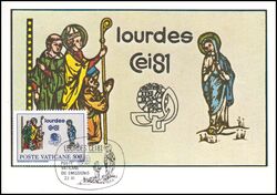1981  Maximumkarten - Eucharistischer Weltkongre