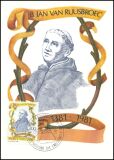 1981  Maximumkarten - Johannes van Ruusbroec