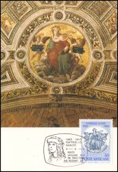 1983  Maximumkarten - Raffaello Sanzio