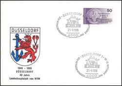 1986  Dsseldorf - 40 Jahre Landeshauptstadt von NRW