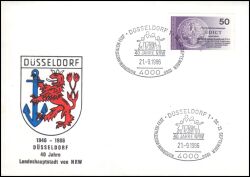1986  Düsseldorf - 40 Jahre Landeshauptstadt von NRW