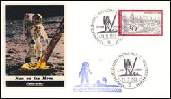 1969  Astrophilatelie-Schau - 2. Mondlandung