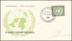 1955  10 Jahre Vereinte Nationen (UNO)