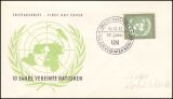 1955  10 Jahre Vereinte Nationen (UNO)