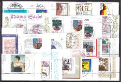 1994 versch. Sondermarken aus Bogenecken