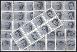 1964  Zusammendrucke aus Block 3