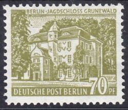 1954  Freimarke: Berliner Bauten