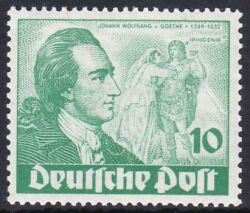 1949  Geburtstag von Johann Wolfgang von Goethe