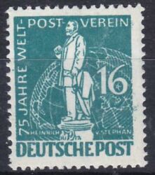 1949  75 Jahre Weltpostverein (UPU)