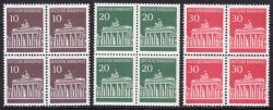 1966  Freimarken: Brandenburger Tor aus Bogen
