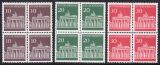 1966  Freimarken: Brandenburger Tor aus Bogen