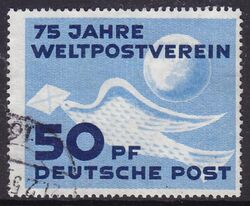 2882 - 1949  75 Jahre Weltpostverein (UPU