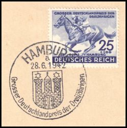 1942  Großer Deutschlandpreis der Dreijährigen