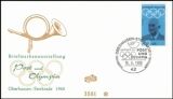 1968  Post und Olympia - Briefmarkenausstellung