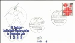 1968  Deutsche Leichtathletik-Meisterschaften im Olympia Jahr