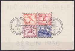 1936  Olympische Sommerspiele in Berlin - Block
