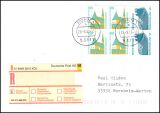 1997  Mischfrankatur auf R-Brief