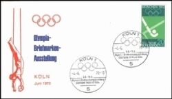1970  Olympia-Briefmarkenausstellung in Köln
